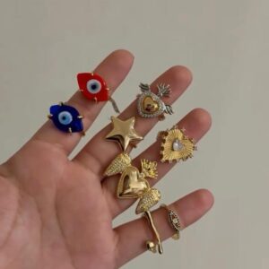 anillos dorados 5